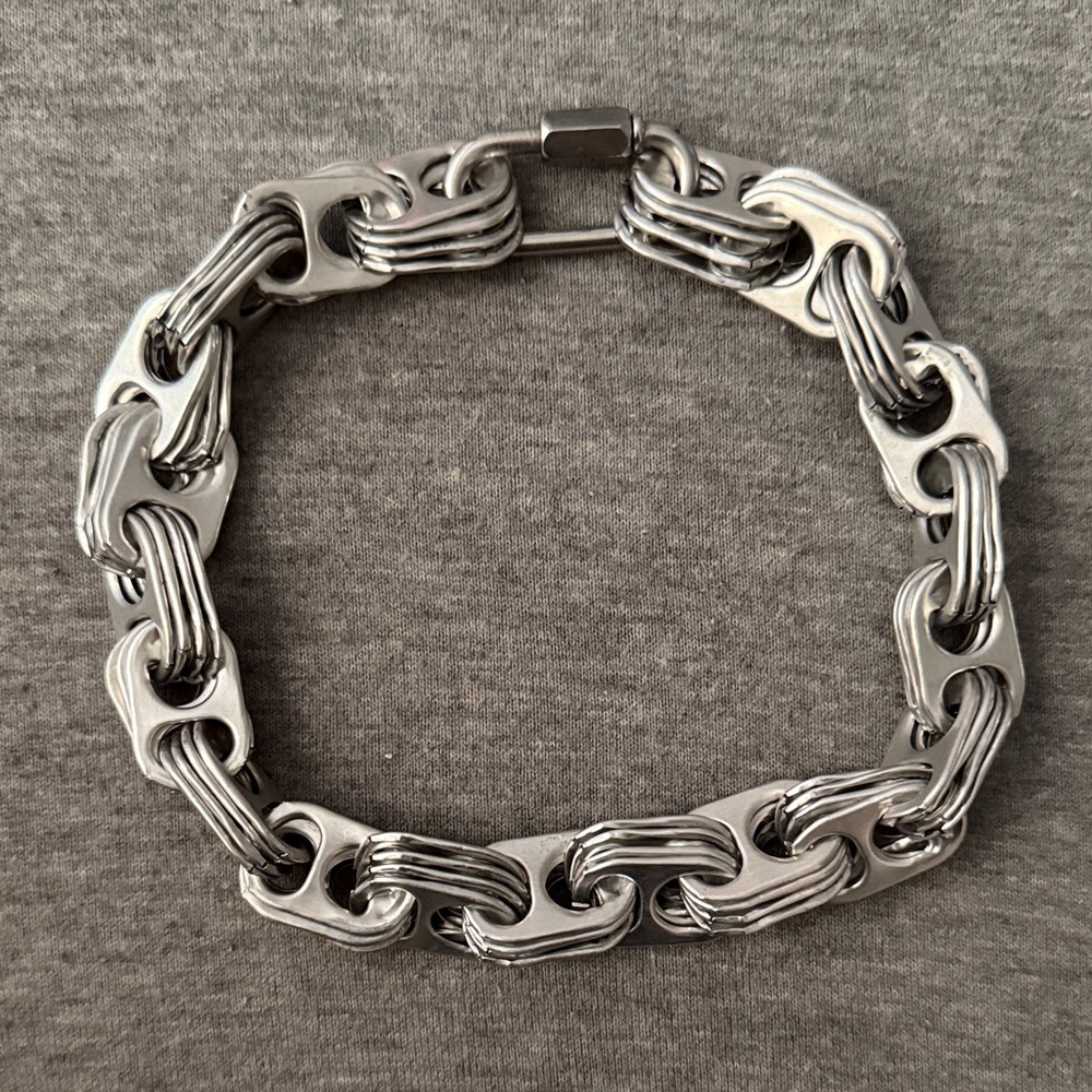 Soda Can Choker Handmade